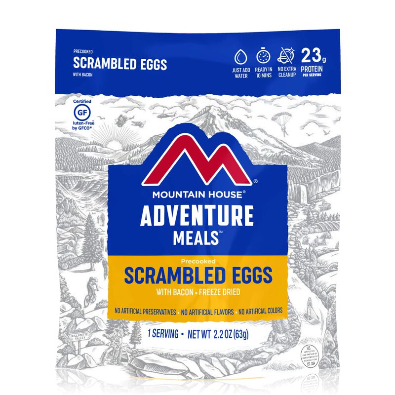 Scrambled Eggs with Bacon | Mountain House Freeze Dried Food Pouch, , large image number 0
